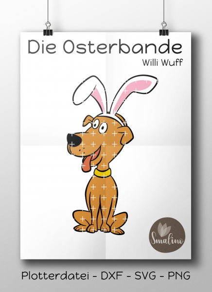 Plotterdatei Osterbande Willi Wuff