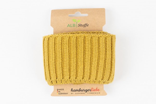 Cuff Me Cozy senf - Albstoffe Bündchen