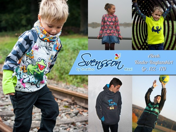 eBook Raglanshirt "Svensson Maxi" Gr. 122 bis 170