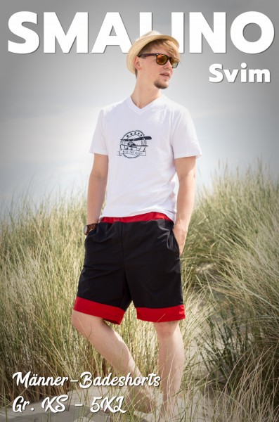 eBook Männer-Badeshorts Svim - Gr. XS bis 5XL