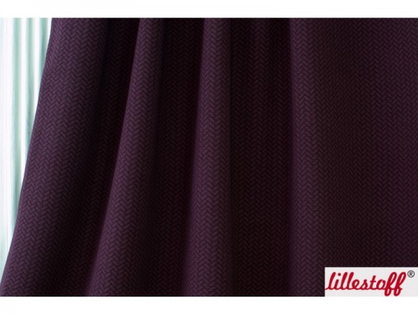 Bio-Stepper Knit-Optik - weinrot - Lillestoff