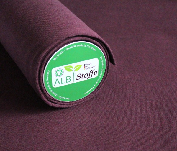 Bündchen bordeaux - Albstoffe