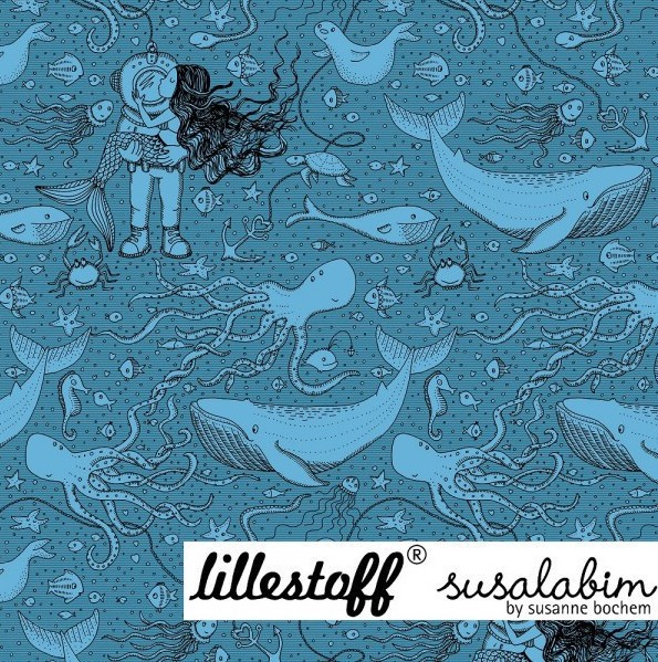 Bio-Jersey Unterwasserliebe - Lillestoff